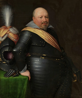 Chubby Prints: Portrait of Nicolaas Schmelzing (1561-1629), c1610s. Creator: Jan Anthonisz van Ravesteyn