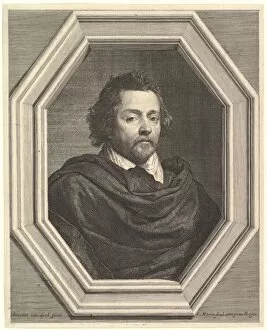 Anthony Van Collection: Portrait of Nicolas Chrystin, 17th century. Creator: Jean Morin