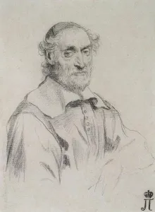 Portrait of Nicolas-Claude Fabri de Peiresc (1580-1637), 1636-1637. Artist: Mellan, Claude (1598-1688)