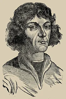 Copernicus Prints: Portrait of Nicolaus Copernicus (1473-1543). Creator: Anonymous