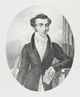 Von 1794 After 1880 Prints: Portrait of Nikolai Alexandrovich Korsakov (1800-1820)