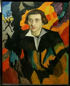 Tempera On Canvas Collection: Portrait of Nikolai Evreinov (1879-1953), 1912
