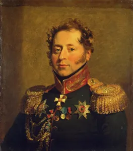 Braid Prints: Portrait of Nikolai M. Borozdin (1777-1830)