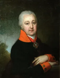 Vladimir Lukich 1757 1825 Prints: Portrait of Nikolai Mikhailovich Yakovlev