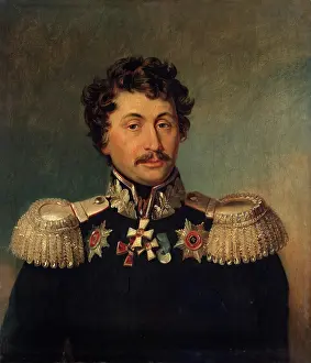 Braid Prints: Portrait of Nikolai V. Ilovaisky (1772/73-1838) (5th)