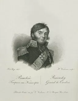 Portrait of Nikolay Nikolayevich Raevsky (1771-1829), 1813