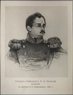 Aivazovsky Collection: Portrait of Nikolay Nikolayevich Raevsky the Younger (1801-1843)