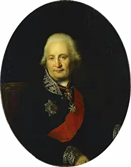 1810s Prints: Portrait of N.N.Bantysh-Kamensky, 1811. Creator: Nikolay Argunov
