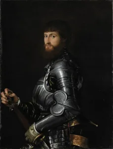 Moroni Prints: Portrait of a Nobleman in Armour