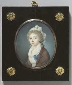 Late 18th Century Prints: Portrait of a Noblewoman, c. 1795. Creator: Unknown
