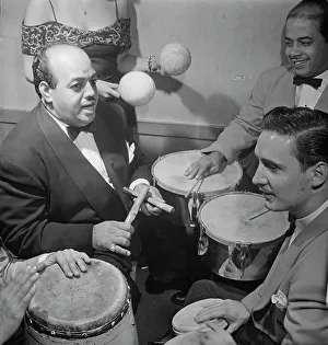 Percussion Prints: Portrait of Noro Morales and Humberto López Morales