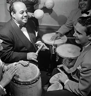 Percussion Prints: Portrait of Noro Morales and Humberto López Morales