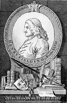 Portrait of the novelist and playwright Henry Fielding (1707-1754), 1762