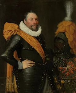 Mauritshuis Prints: Portrait of an Officer, 1616. Creator: Jan Anthonisz van Ravesteyn