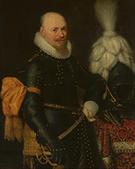 Armband Prints: Portrait of an Officer, c1610s. Creator: Jan Anthonisz van Ravesteyn