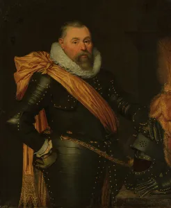 Mauritshuis Prints: Portrait of an Officer, c1610s. Creator: Jan Anthonisz van Ravesteyn