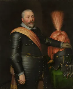 Mauritshuis Prints: Portrait of an Officer, c1610s. Creator: Jan Anthonisz van Ravesteyn