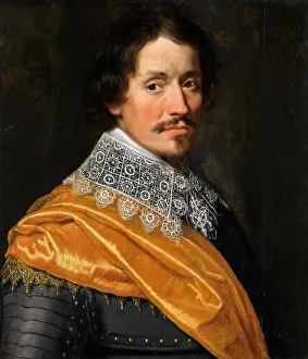 Geest Wybrand Simonsz De Prints: Portrait of an Officer, c.1625-c.1635. Creator: Wybrand Simonsz. de Geest the Elder