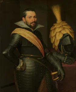 Mauritshuis Prints: Portrait of an Officer, possibly Gaspard de Coligny (1584-1646)