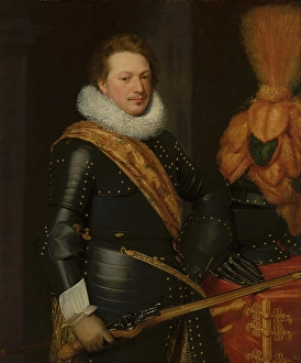 Portrait of an Officer, presumably Walraven IV van Brederode (1596/97-1620), c1610s. Creator: Jan Anthonisz van Ravesteyn
