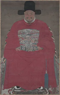 1644 1911 Prints: Portrait of an Official, 1600s-1700s. Creator: Unknown