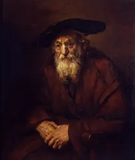 Rembrant Van Rijn Prints: Portrait of an Old Man, 1654. Creator: Rembrandt Harmensz van Rijn