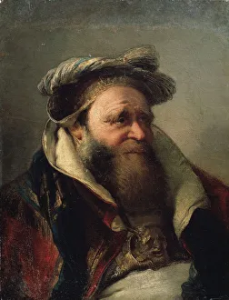 Tiepoli Prints: Portrait of an Old Man, 1750-1770. Artist: Giovanni Battista Tiepolo