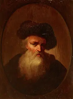 Dietrici Prints: Portrait of an Old Man, 18th century. Creator: Christian Wilhelm Ernst Dietrich
