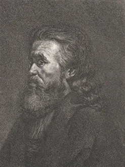 Portrait of an old man with a beard, ca. 1767-1807. Creator: Carl Gottlieb Rasp