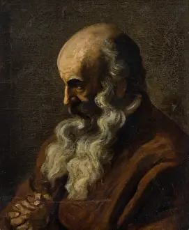 Portrait of an Old Man, c1875. Creator: Unknown