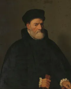 Bergamo Prints: Portrait of an Old Man, probably Vercellino Olivazzi