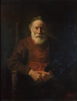 Rembrant Van Rijn Prints: Portrait of an Old Man in Red by Rembrandt, 1654. Creator: Rembrandt Harmensz van Rijn