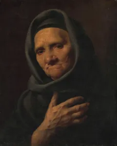 Portrait of an old woman. Creator: Fedor Petrovic Cumakov