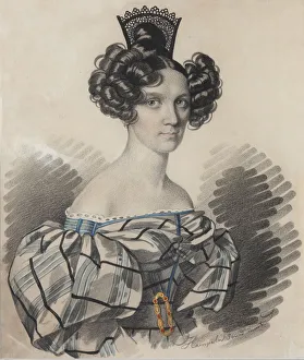 Von 1794 After 1880 Prints: Portrait of Olga Nikolaevna Talyzina