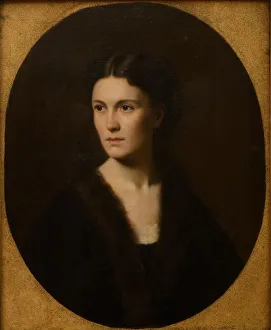 Saratov Prints: Portrait of Olga Pavlovna Orlova, nee Krivtsova