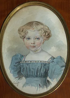 Sokolov Prints: Portrait of Olga von Grote (1826-1888)