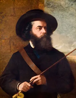 Oliver Prints: Portrait of Oliver Pemberton (1825-1897), 1867. Creator: William Thomas Roden
