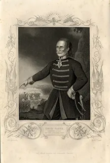 Portrait of Omar Pasha, 1856. Artist: Pound, Daniel J. (1810-1861?) Portrait of Omar Pasha, 1856. Artist: Pound, Daniel J. (1810-1861?)