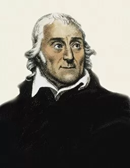 Portrait of the opera librettist and poet Lorenzo Da Ponte (1749-1838)