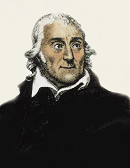 Wolfgang Amadeus Mozart Gallery: Portrait of the opera librettist and poet Lorenzo Da Ponte (1749-1838)