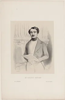 Dupont Gallery: Portrait of the opera singer Alexis Dupont (1796-1874), 1840