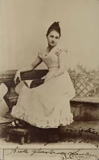 Portrait of the opera singer Bertha Foerster-Lauterer (1869-1936) as Tatiana in opera