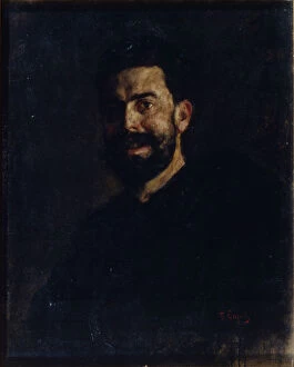 Images Dated 13th June 2013: Portrait of the opera singer Francisco d?Andrade (1859-1921), 1885