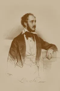 1839 Prints: Portrait of the opera singer Lorenzo Salvi (1810-1887), 1839