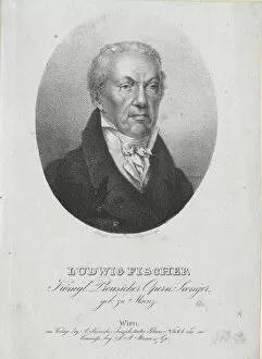 Portrait of the opera singer Ludwig Fischer (1745-1825)