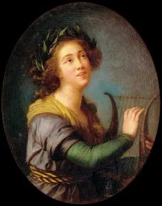 Portrait of the opera singer Luísa Todi (1753-1833), 1789. Creator: Vigée Le Brun, Louise Élisabeth (1755-1842)