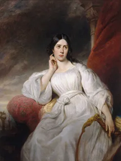1830 Prints: Portrait of the opera singer Maria Malibran-Garcia (1808-1836), as Desdemona, 1830