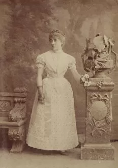 Bergamasco Collection: Portrait of the opera singer Nina Alexandrovna Friede (1859-1942) as Olga in opera