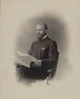 Le Havre Prints: Portrait of the organist and composer Alexandre Georges (1850-1938), 1903