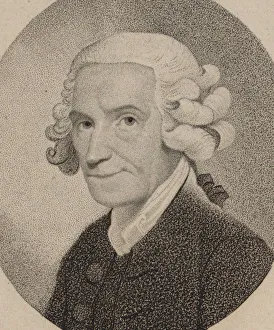 Hardy Prints: Portrait of the organist and composer James Nares (1715-1783), 1795. Creator: Hardy